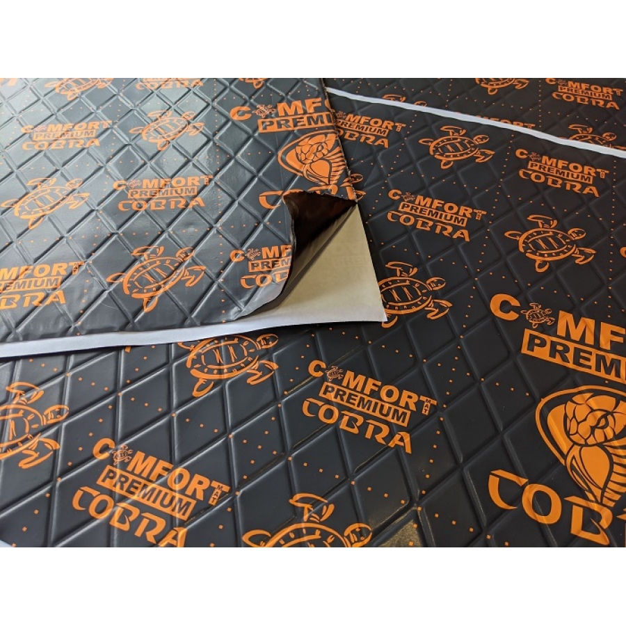 Шумоизоляционный материал Comfort mat Dark Cobra (0.5x0.7)